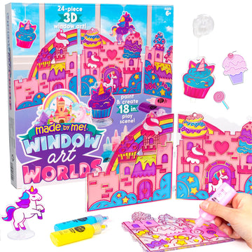Yes Made by Me Paint & Create Window Art Worlds Unicorn Kit