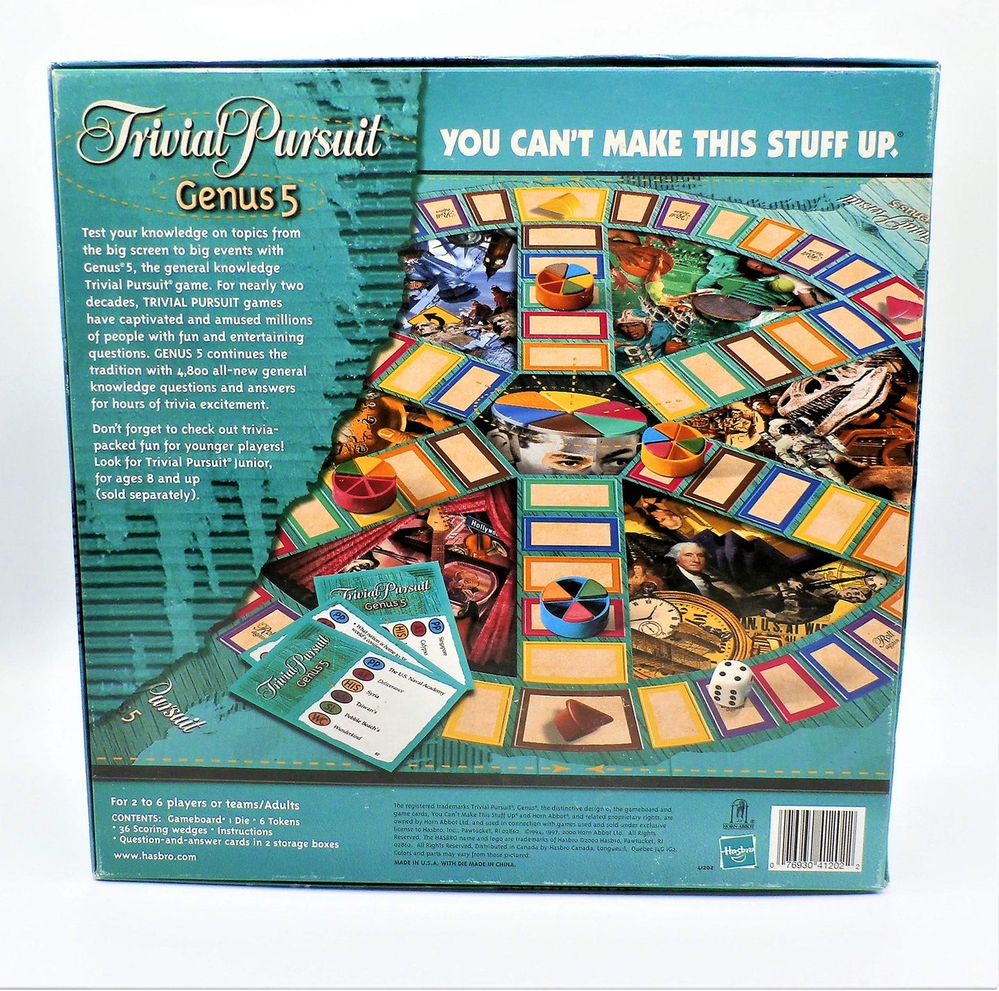 Hasbro Trivial Pursuit Genus 5 Board Game - Cardstock - Model 18268