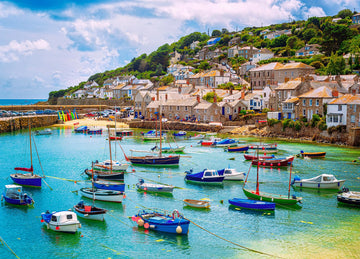 Tangcomplete - Mousehole Village Puzzles For Adults 1000 Pieces, Jigsaw Puzzles For Adults 1000 Piece, Challenging Game Toys, Im