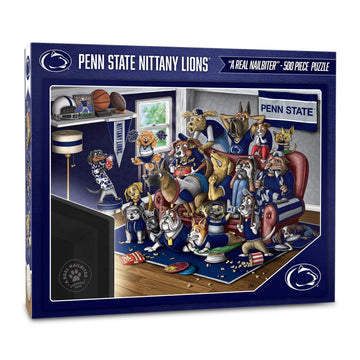 Youthefan Ncaa Penn State Nittany Lions Purebred Fans 500Pc Puzzle - A Real Nailbiter