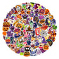 Xzentira, 100 Pcs Halloween Stickers For Kids Teens Adults, Halloween Cartoon Pumpkin Themed Stickers, Vinyl Waterproof Holiday