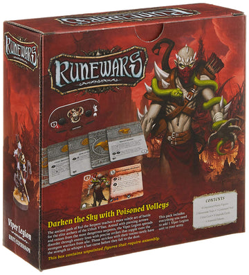 Fantasy Flight Games Ffg Rwm36 Rune Wars: Viper Legion Games, Multicolor