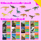 12 Pcs Dinosaur Figurines With 12 Introducing Flashcards, Portable Dinosaur Figurines Montessori Toys Science Educational Matching Game For Homeschool Preschool Toddler Kids