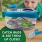 Blue Marble NATIONAL GEOGRAPHIC Bug Catcher Kit - Kids Insect Habitat with Magnified Viewer, Tweezers, Learning Guide, Medium Size