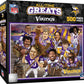 MasterPieces 500 Piece Sports Jigsaw Puzzle for Adults - NFL Minnesota Vikings All-Time Greats - 15x21