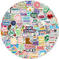 Benresive 300 Pcs Inspirational Stickers For Adults, Motivational Water Bottle Stickers, Positive Affirmation Mental Health Stickers, Scrapbook Vision Board Encouraging Stickers For Kids Adults