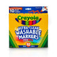 Crayola Ultraclean Broadline Bold Markers (10 Count)