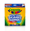 Crayola Ultraclean Broadline Bold Markers (10 Count)