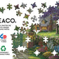 Ceaco - Thomas Kinkade - Inspirations - Hummingbird Cottage - 300 Piece Jigsaw Puzzle