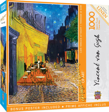 Cafe Terrace At Night 1000 Pc