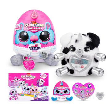 Adopt-A-Corn Surprise (Dalmatian) By Zuru Plush Toy, Collectible Plush, Baby, Surprise Eggs For Girls & Children