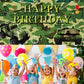 Eeatour Camouflage Birthday Party Backdrop 70.8x47.2 Inch Camo Military Photo Banner
