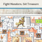 Ravensburger Dungeons  Dice & Danger - an Easy to Learn Roll and Write Strategy Game for Ages 12 and Up