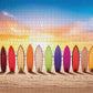 Cross & Glory - Sunrise Surf - 1000 Piece Jigsaw Puzzle For Adults | Vibrant Beach Scene Artwork | Unique Gift Idea