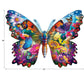 Roseart - Big Shaped - Beautiful Butterfly - 500 Piece Jigsaw Puzzle For Adults