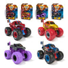Monster Jam, Marvel 4-Pack of 1:64 Scale Die-Cast Monster Trucks, Spider-Man, Iron Man, Captain America & Black Panther, Kids To
