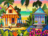 Springbok Key West Inspiration 500 Piece Jigsaw Puzzle for Adults - Beach Travel Puzzle - Unique Cut Pieces - Made in USA
