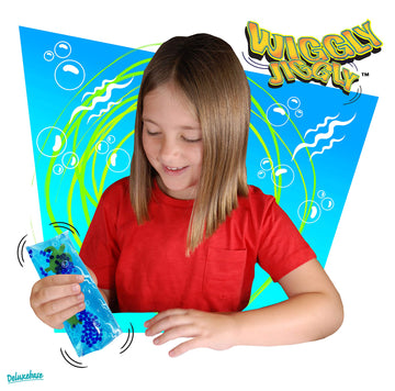 Wiggly Jiggly - Sea Turtle from Deluxebase. Large Super Squishy Water Snake Fidget Toy with sea Turtle Figures. Great Sensory To