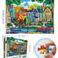 Fall City Landscape Puzzles For Adults 1000 Pieces Funny Colorful Autumn Vibrant Stree Jigsaw Puzzles 1000 Pieces Challenging Fa