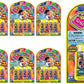 Ja-Ru B'Loonies Plastic Balloons Variety 4 (32 Tubes In 8 Packs) Original Bloonies Bubble Making Toy Classic Retro Toys For Kids & Adults Fidget Toy Party Favor For Kid Birthday. Plus 1 Sticker 771-8S