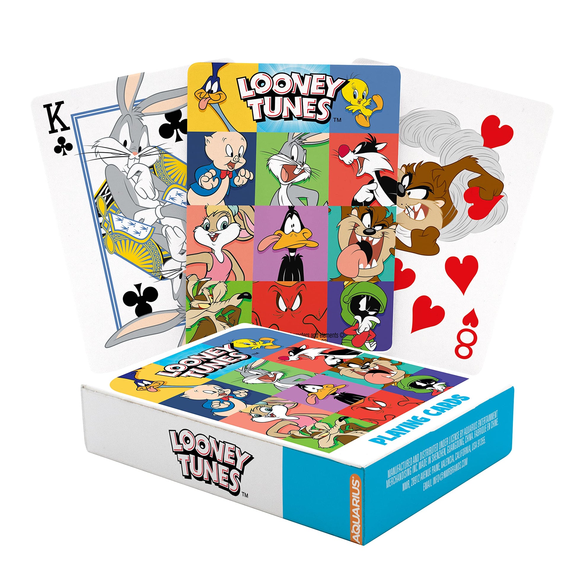 Aquarius - Looney Tunes- Take Over Playing Cards