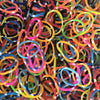 Hippie Mix Polka Dot Multi-Colored Rubber Bands Refill - 600 Bands & 24 C-Clips from Rainbow Loom (B0207)