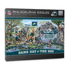 YouTheFan NFL Philadelphia Eagles 500pc Puzzle - Cardboard, Team Colors, Model 3703698