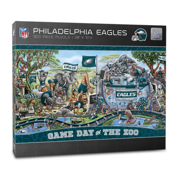 YouTheFan NFL Philadelphia Eagles 500pc Puzzle - Cardboard, Team Colors, Model 3703698