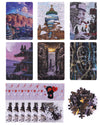 Valentines Day Gifts For Kids?24 Pcs Jigsaw Puzzle With Valentines Cards For Valentine Party Favor?Valentines School Classroom E
