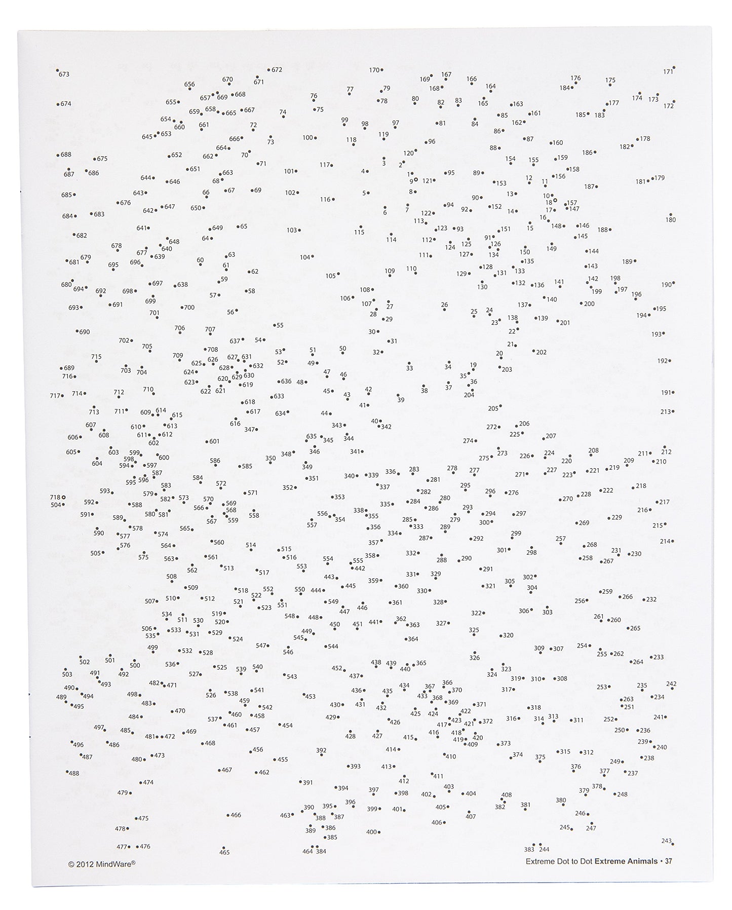 Mindware Extreme Dot To Dot: Extreme Animals