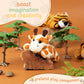 Forest & Twelfth Stuffed Giraffe, Single Mini Stuffed Animal Plush Toy For Kids, Safari Party Favors And Goody Bags, Classroom T