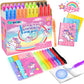 Giftinbox Unicorn Party Favors For Kids 4-8, 24Pack Invisible Ink Pen And Notebook, Invisible Ink Spy Pen With Uv Light For Kids, Classroom Prize Goodie Bag Stuffers Unicorn Toys For Kids Girls