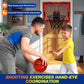 Ropoda Indoor Basketball Hoop, Mini Hoop With 7 Led Lights, 3 Modes Scoreboard, Mini Hoop With 4 Balls Over The Door, Basketball