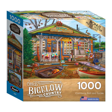 Roseart - Chris Bigelow - Castaway Bait And Tackle - 1000 Piece Jigsaw Puzzle For Adults