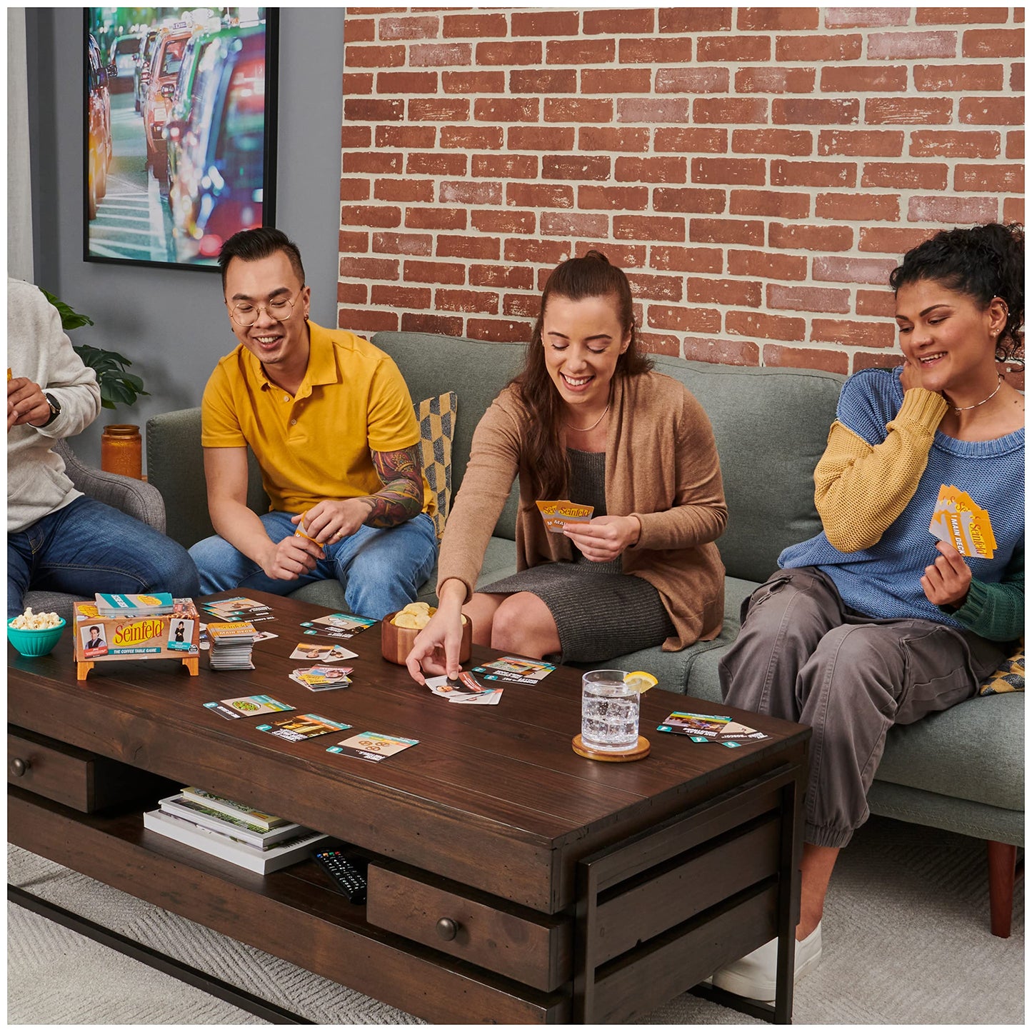 Seinfeld TV Show  The Coffee Table Board Game  Fun and Hilarious mature-themed Party Game for Ages 12 and up