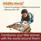 The Learning Journey: Wildlife World - Farm Puzzle - 200Pcs Challenging Jigsaw Puzzles - Intellectual Game Learning Education Ki