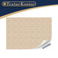 3 Sheets Self-Adhesive Wall Cladding For Dollhouse 1:12 Scale (Creme Colored Bricks 1)