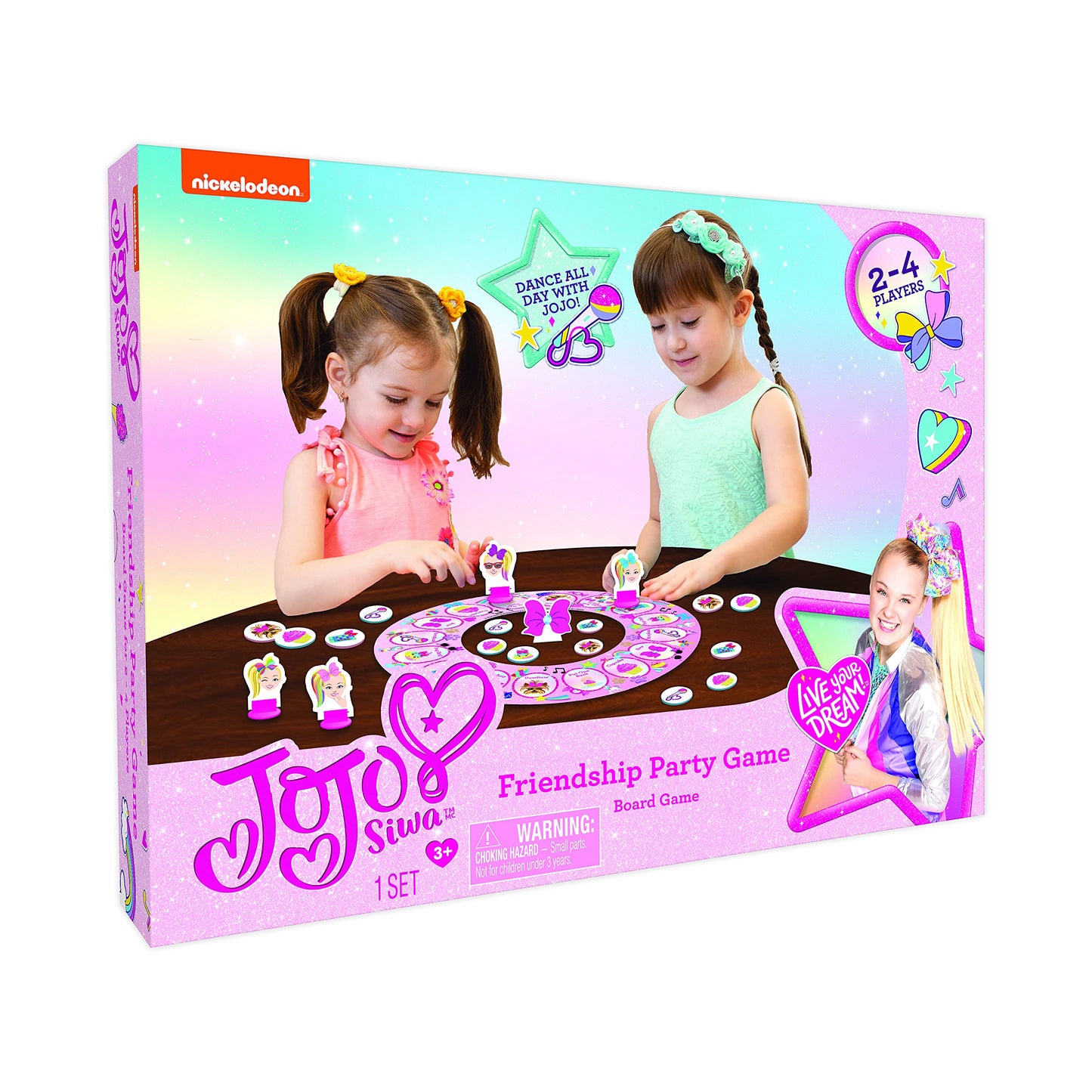 Tcg Toys Jojo Siwa Friendship Party Multi-Player Kids Game