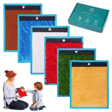 Odoxia Sensory Mats For Autistic Children  Sensory Tiles For Kids  Sensory Wall Panel  Multi-Sensory Exploration  Sensory Toys  