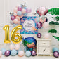 Smlpuame 40 Inch Number Balloon 0-9 Gold Large Number 16 Balloons,Digital Balloons For Birthday Party Celebration Decorations Su