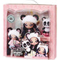 Na! Na! Surprise Family Soft Doll Set With 2 Fashion Dolls And 1 Pet Panda Features 12 Accessories, Long Hair Dolls In Removable Fashions And Accessories With Adorable Plush Pet Panda