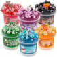 6 Pack Animal Slime Kit, 20 Fl Oz Glitter Slime For Kids, Good Stretchy & Non-Sticky Crunchy Slime Pack, Slime Party Favors Sens