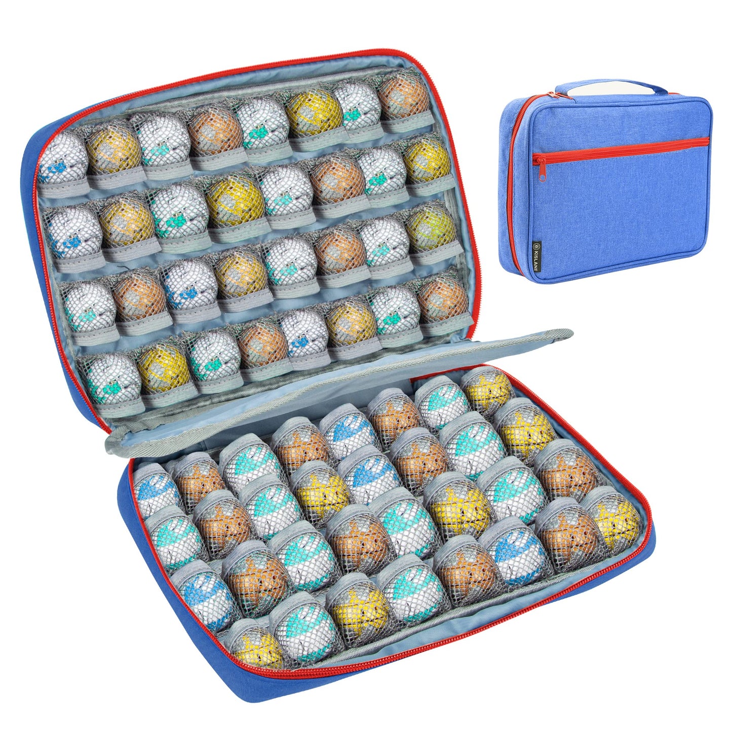 KISLANE Bakugan Carrying Case for 64 Figures, Black Polyester, Model KL220101