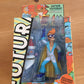Futurama Toynami Series 4 Action Figure Fry As Captain Yesterday