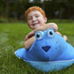 Big Joe Pool Petz Large Seal No Inflation Needed Animal Floating Pool Toy, Seal Shape Mesh,