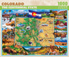 Colorado Map Puzzle 1000 Pc