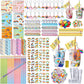 Noveread 251 Pcs Party Favors Set Includes Drink Gift Cup Mini Notebooks Pencils Heart Eraser Pencil Sharpener Slap Bracelets Ru