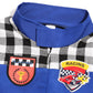 Sizgaroot Kids Race Car Driver Costume Toddler Boys Race Car Driver Halloween Costume (Blue, 7-8 Years)