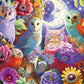Ravensburger Night Owl Hoot Jigsaw Puzzle - 300 Pieces, FSC Certified Cardboard, 27 x 20 inches, Ideal for Ages 9+, Colorless