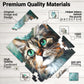 1000 Piece Cat Puzzle For Adults, Oliver'S Emerald Stare, 20X28 Inches, Jigsaw Puzzles 1000 Pieces, High-Resolution 300 Dpi, Inc